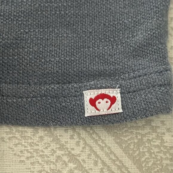 Appaman Boys Light Blue Five Button Short-sleeve Top - Size 6 - Picture 4 of 7